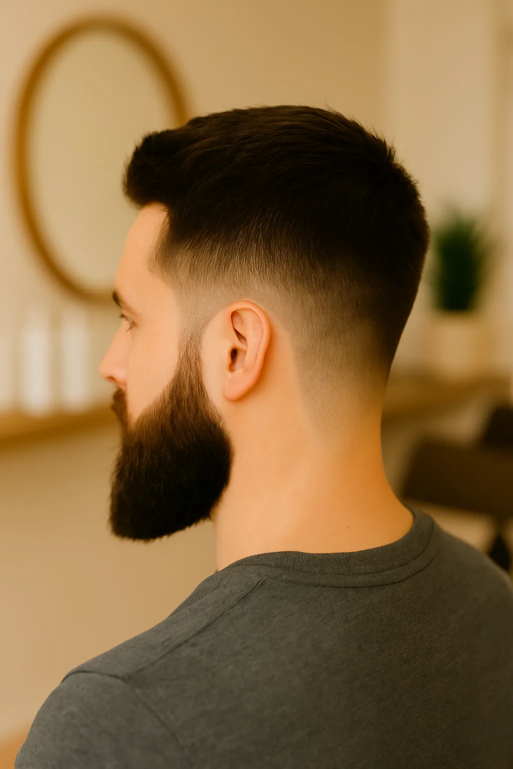Herreklip og fade hos Chroma Hair i Odense C